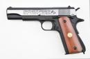 DOUBLE BELL M1911A1 COLT MK S70刻印 木製グリップ版 ツートン