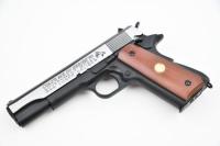 DOUBLE BELL M1911A1 COLT MKⅣ S70刻印 木製グリップ版 ツートン