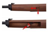 予約DOUBLE BELL Mini-14 GB ETU搭載 電動ガン フェイクウッド No.910