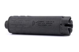 HUXWRX Flow 9k Tiタイプ PA12樹脂 3Dサプレッサー 14mm逆ネジ対応 BK