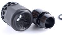 J12 タイプ コンペンセイター 12mm逆ネジ-14mm逆ネジ対応 BK