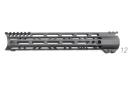 Cカットフロント M-LOK メタルハンドガード 12inch BK M4 GBB対応