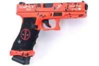 DOUBLE BELL グロック G17 GEN3 デッドプールカスタム ガスガン No.301