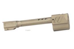 GUNDAY VFC P320 M17対応 TRUE+HC320Rタイプ アウターバレル TAN