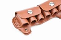 MIESSA製 ベルトループタイプレザー ショットシェル ホルダー