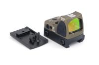 Holy Warrior Trijicon RMR HRS メタル ドットサイト レプリカ DE