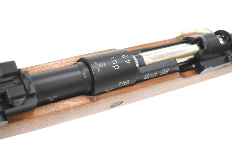 DOUBLE BELL Kar98k 排莢式 エアガン　リアルウッド　NO.101A　