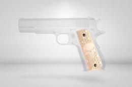 M1911A1 ウッドパネル　パニッシャーハニカム　M1911A1　リアルウッド