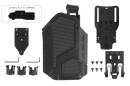 WoSporT X300併用可能 Omnivoreタイプ マルチフィットホルスター 右向き BK