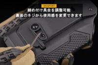 WoSporT X300併用可能 Omnivoreタイプ マルチフィットホルスター 右向き TAN