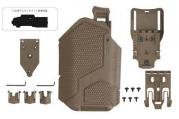 WoSporT X300併用可能 Omnivoreタイプ マルチフィットホルスター 右向き TAN