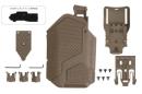 WoSporT X300併用可能 Omnivoreタイプ マルチフィットホルスター 右向き TAN
