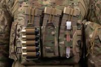 WoSporT MOLLE対応 RONINタイプ ショットシェルホルダー BK