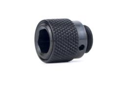 POSEIDON製 11mm正-14mm逆ネジ変換 アダプター&プロテクター BK