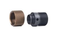 POSEIDON製 11mm正-14mm逆ネジ変換 アダプター&プロテクター TAN