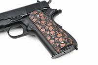 東京マルイ M1911A1 MEU 対応 ウッド グリップ パネル スカルバブル