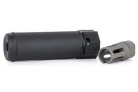 5KU SOCOM556Mini Aタイプ QDサプレッサーセット 14mm逆ネジ対応 BK