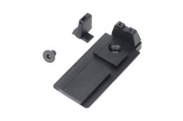 GUNDAY 東京マルイ ハイキャパ5.1対応 ACRO マウント サイトセット BK