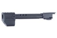 GUNDAY 東京マルイ P320 フル対応 TRUE+HC320XLタイプ アウターバレル BK