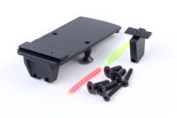 GUNDAY 東京マルイ P320 GBB対応 RMRマウント サイトセット BK