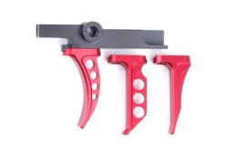 GUNDAY GHK M4対応 カスタム トリガー 3点セット RED