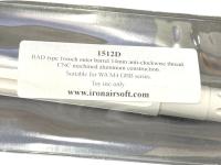 IRON Airsoft GBB用 BAD刻印 アウターバレル 16 inch ( 1512D )