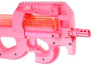 DOUBLE BELL P90 レーザー刻印 電動ガン ピンク No.810-h