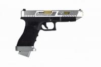 DOUBLE BELL TTIカスタム グロック G34 JW2 シルバー No.768L