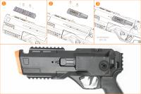 ACETECH VOLCANO ランチャー アダプター 対応 ホルスター セット
