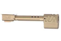 GUNDAY 東京マルイ P320 フル対応 TRUE+HC320Rタイプ アウターバレル TAN