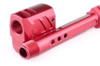 GUNDAY 東京マルイ P320 フル対応 TRUE+HC320Rタイプ アウターバレル RED