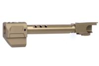 GUNDAY 東京マルイ P320 フル対応 TRUE+HC320XLタイプ アウターバレル TAN