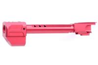 GUNDAY 東京マルイ P320 フル対応 TRUE+HC320XLタイプ アウターバレル RED