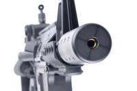 DOUBLE BELL M4 CQBショート KeyMod ボーンフロッグ刻印 AEG No.078