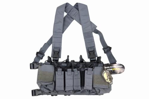 S&Graf製 新型チェストリグ・アグレッサー製 20連X3マグポーチ 近付き