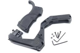 東京マルイ M4 GBBシリーズ対応 FAB タイプ AR-Podium グリップバイポッド BK
