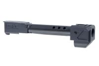 GUNDAY 東京マルイ G17Gen5用 TRUE+HC92PFタイプ アウターバレルセット BK