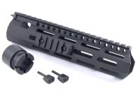 DOUBLE BELL M4 電動ガン対応 8.5 inch M-LOK メタル ハンドガード BK