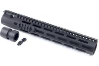 DOUBLE BELL M4 電動ガン対応 13 inch M-LOK メタル ハンドガード BK