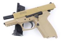 CyberGun Swiss Arms MILE SP2022 ガスブローバック ガスガン FDE