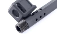 GUNDAY 東京マルイ G17Gen5用 TRUE+HC9XLFタイプ アウターバレルセット BK