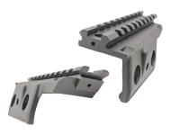 WE M14 GBB用 20mmレール ロープロファイル スコープ マウント